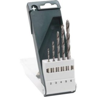 Jeu de forets pour bois Bosch 5 pièces 2/3/4/5/6 mm 1/4" (6,3 mm) - 2609255326