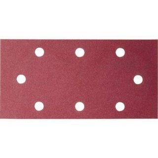 Feuilles de papier abrasif auto-agrippant 93 x 185 mm grain 80, lot de 10