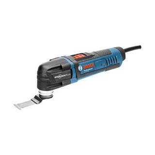 Découpeur-ponceur filaire BOSCH GOP 30-28 StarlockPlus, coffret avec 8 lames et 10 abrasifs