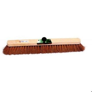 Balai coco industrie 60 cm douille métal - BROSSERIE THOMAS - 291