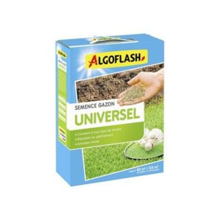 Gazon universel ALGOFLASH 2 kg pour semis et regarnissage