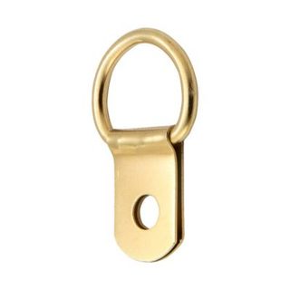 Anneau étrier - 14 mm avec vis à bois. vendu par 4 pièces