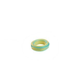 Fil 1,5mm² H07VU vert/jaune couronne 10m