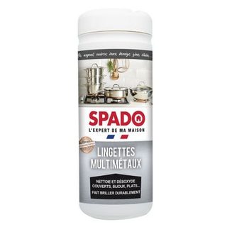 35 lingettes désincrustantes multimétaux Spado