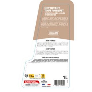 Nettoyant parquets et stratifiés senteur cire d'abeille Spado 1L