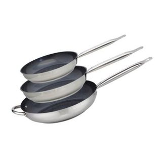 Set de 3 Poêles 24, 28 et 32 cm céramique sans PFAS Profi Therm Platinum Elo