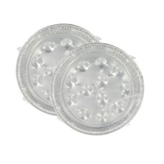 Lot de 2 packs de 10 plats à escargots en aluminium 17,5 cm Fackelmann
