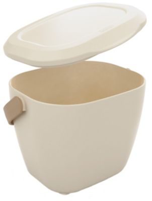 Seau à compost Bokashi Hozelock blanc crème 3L