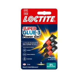 Loctite Colle Superglue-3 Power Flexgel 3g