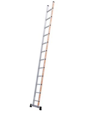 Échelle simple droite PRONOR 1 plan aluminium 4,98 m - 14 échelons