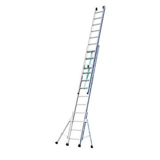 Échelle Platinium 300 coulissante à corde, 2 plans en aluminium, 3,53 m à 6,05 m, 02432312