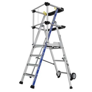 Escabeau PIRL 4 marches - Hauteur max. de travail 2.94m - 2272904