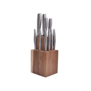Bloc de 10 couteaux inox Jean Dubost DF13A0X0X0125 fusal