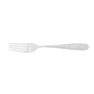 Fourchette de table monobloc Flower inox (lot de 6)