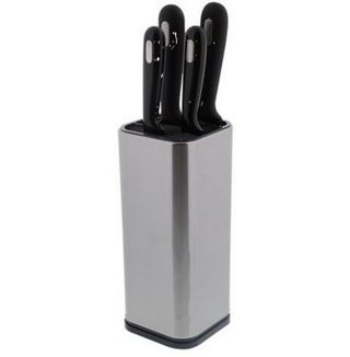 Bloc de 4 couteaux inox brossé Jean Dubost DH027000X35196 home