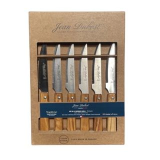 Coffret de 6 couteaux grill Jean Dubost CB10A79SC16311