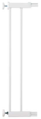 Extension barrière de sécurité en métal blanc Easy Close 14 cm