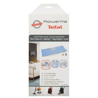 Lot de 4 sacs microfibre pour aspirateur cuve Rowenta ZR8001