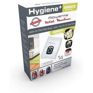 Sacs microfibres par 4 HYGIENE+ ZR200920 pour Aspirateur , COMPACT POWER, SILENCE FORCE, SILENCE FORCE ALLERGY+, SILENCE FO...