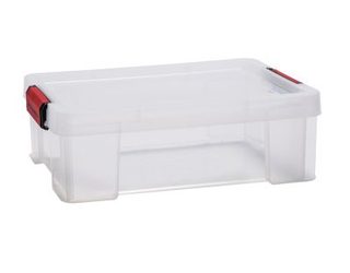 Sundis Boîte de rangement avec couvercle Clip’n store 9 L