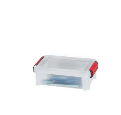 Boîte de rangement avec couvercle Sundis Clip & Store 2,5 L transparent