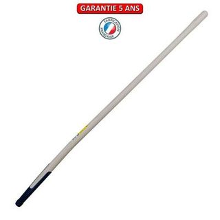 Outils Perrin Manche courbe 1,35 m perce pour fourche à fumier à soie avec ferule et capuchon