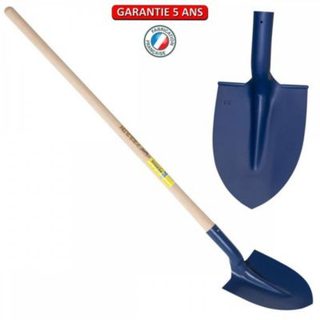 Outils Perrin Pelle à terre avec rebords soudés - 21 cm