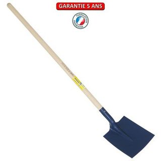 Outils Perrin Pelle Angers avec manche droit - 23 cm
