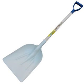 Outils Perrin Pelle plastique blanche manche en P plastique + etiquette alimentaire