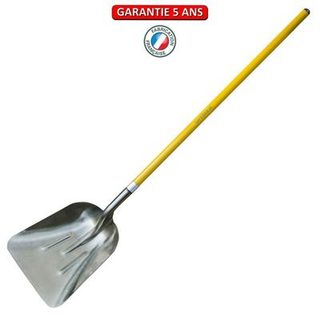 Outils Perrin Pelle extra creuse alu manche composite droit