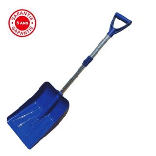 Outils Perrin Pelle à neige auto 240 x 340 cm polypro manche retractable poignée, pour le déneigement