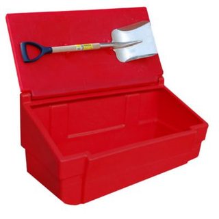 Outils Perrin Bac à sel 100 L + pelle auto