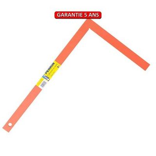 Outils Perrin Equerre de maçon 500 section 30x5