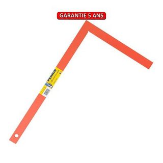 Outils Perrin Equerre de maçon 600 mm section 30x5
