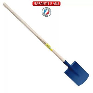 Outils Perrin Bêche Bretagne 30 tranchant bombé manche pomme