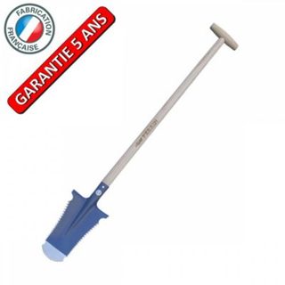 Outils Perrin Bêche Caïman 29 cm - manche béquille - coupe racines
