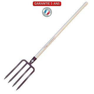 Outils Perrin FB fourche à bêcher à douille 4 dts 29 cm empo 0.95 m