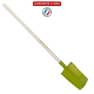 Outils Perrin Bêche standard manche pomme 105cm- Bêche 28cm -Kiwi
