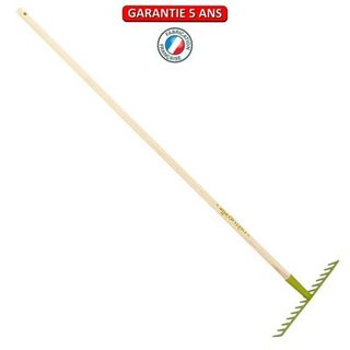 Outils Perrin Râteau soudé 14 dents droites manche 150cm - Kiwi