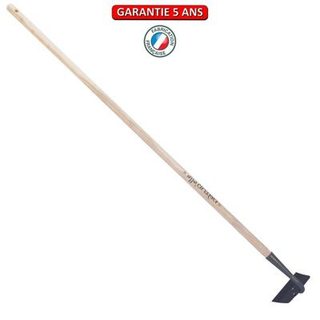 Outils Perrin Binette lame de 14cm manche 130cm - Gris algue