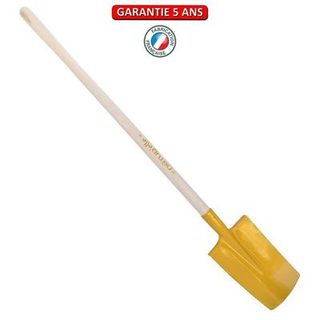 Outils Perrin Bêche standard manche pomme 105cm- Bêche 28cm -Miel