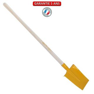 Outils Perrin Bêche standard manche pomme 105cm - Bêche 24cm -Miel