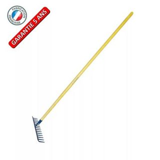 Outils Perrin Râteau forgé 14 dents courbes - Manche fibre 1,50 m