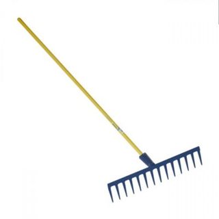 Outils Perrin Râteau soudé 16 dents droites - Manche fibre 1,50 m