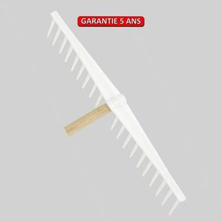 Outils Perrin Rateau en polypropylène multi usage sans manche - 63 cm