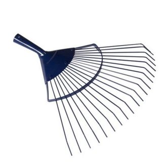 Outils Perrin Balai à gazon dents rondes sans manche professionnel