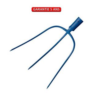 Outils Perrin Fourche à fumier à douille sans manche - 32x24 cm