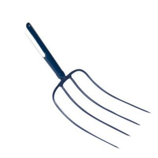 Outils Perrin Fourche à fumier à soie 4 dents sans manche