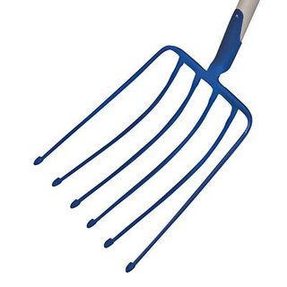 Outils Perrin Fourche a douille a betteraves 6 dentes - sans manche