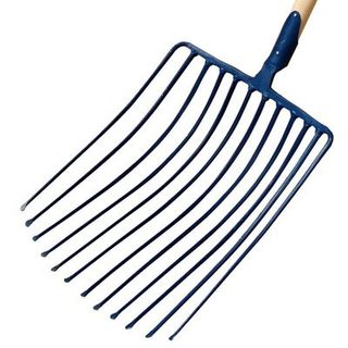 Outils Perrin Fourche a coques 12 dents -  sans manche